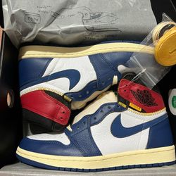 JOrdan  1  union los angeles  blue  toe 