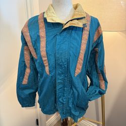 Vintage Track Jacket – 90s Style – Size M