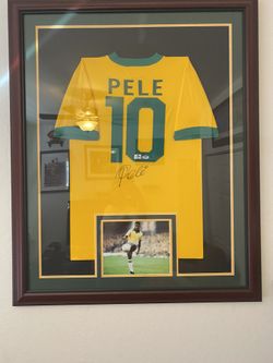 Autographed Pele Jersey With COA