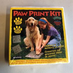 Stonecraft Pet Paw Print Kit