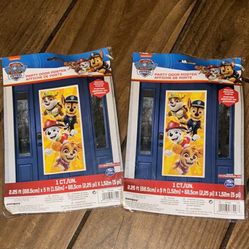 2 PAW Patrol Party Door Poster