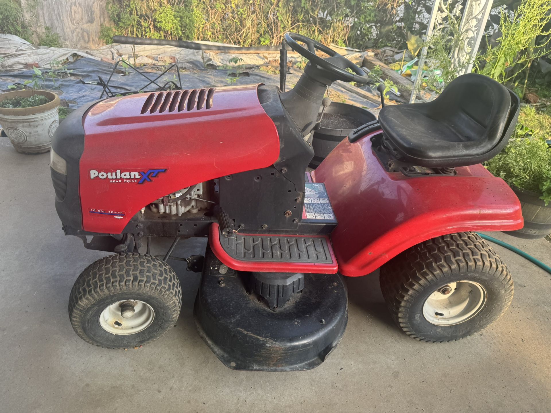 Riding Lawnmower