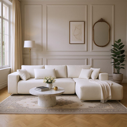 Nara Modular 108" L-Shaped Sectional Sofa