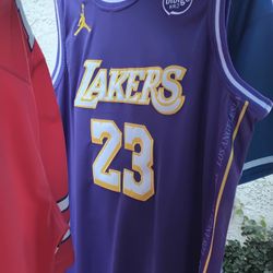 LeBron James Los Angeles Lakers Jerseys 