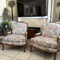 Antique Accent Chairs.