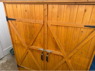 Outdoor shed $300