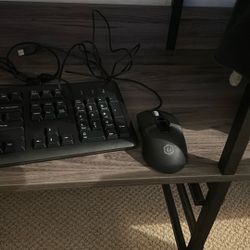 Wired Keyboard And Mouse 