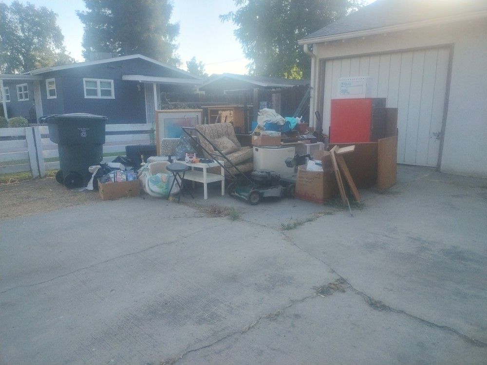 Dump Trailer And Bobcat