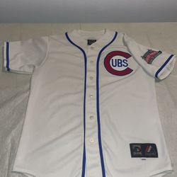 1937 Chicago Cubs Cooperstown Majestic Jersey Clean Men’s Medium 100 Years Patch