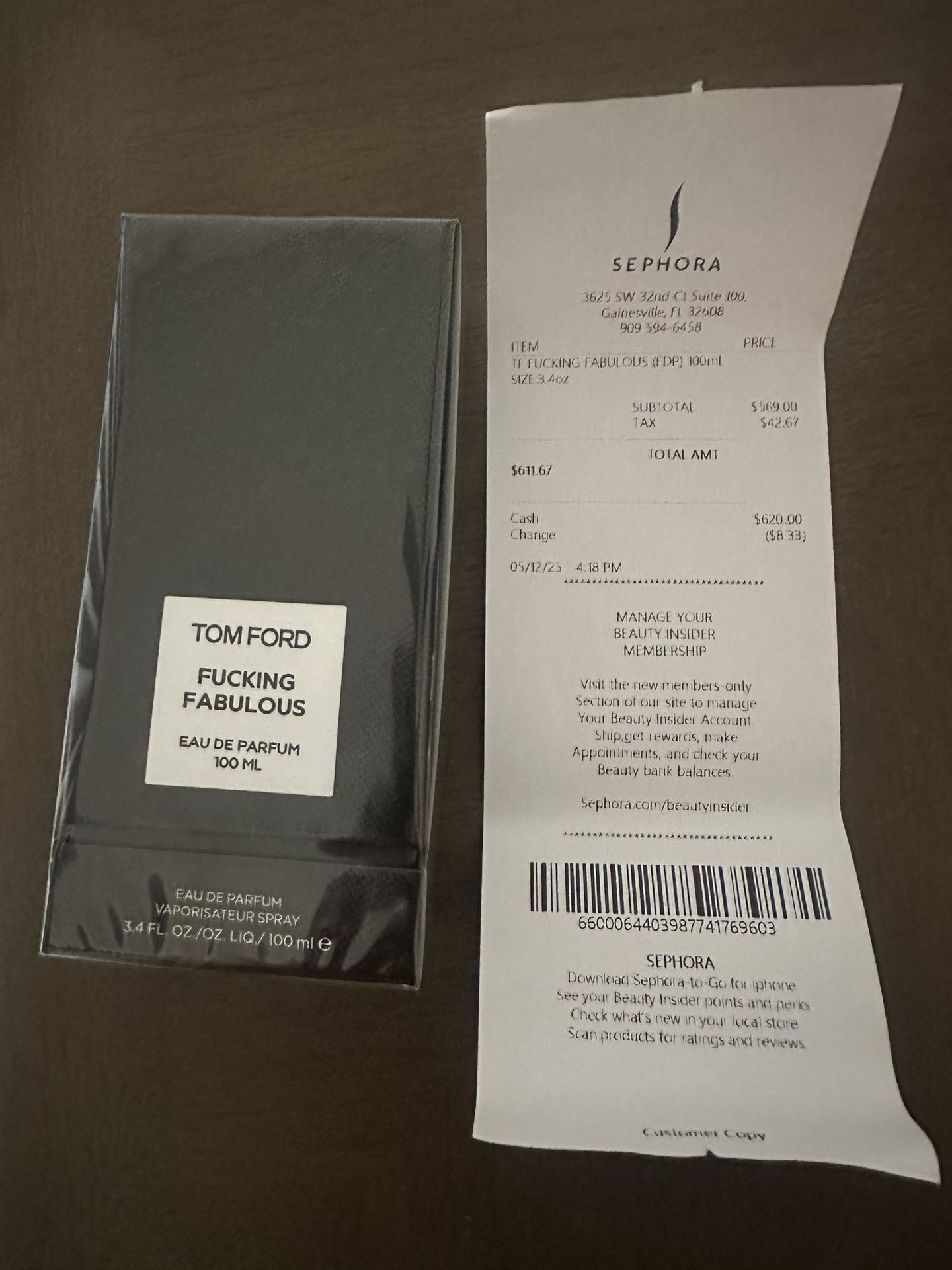 Tom Ford F*ing Fabulous 3.4oz 100ml Bottle