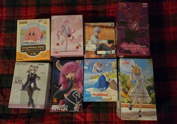 Random anime figure sale kirby frieren jujutsu arknights dandadan uma musume miku