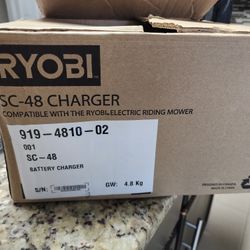 Ryobi 48v Mower Charger