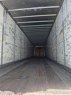 53' air ride swing door van semi trailer