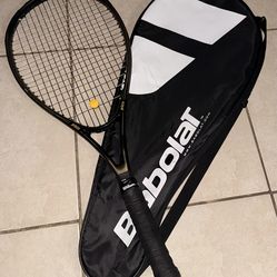 Prince Thunder 210 Tennis Racquet with Babolat Case and Cover Black