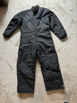 Carhartt Heavy Duck Quilted Insulated Coveralls size 44 short