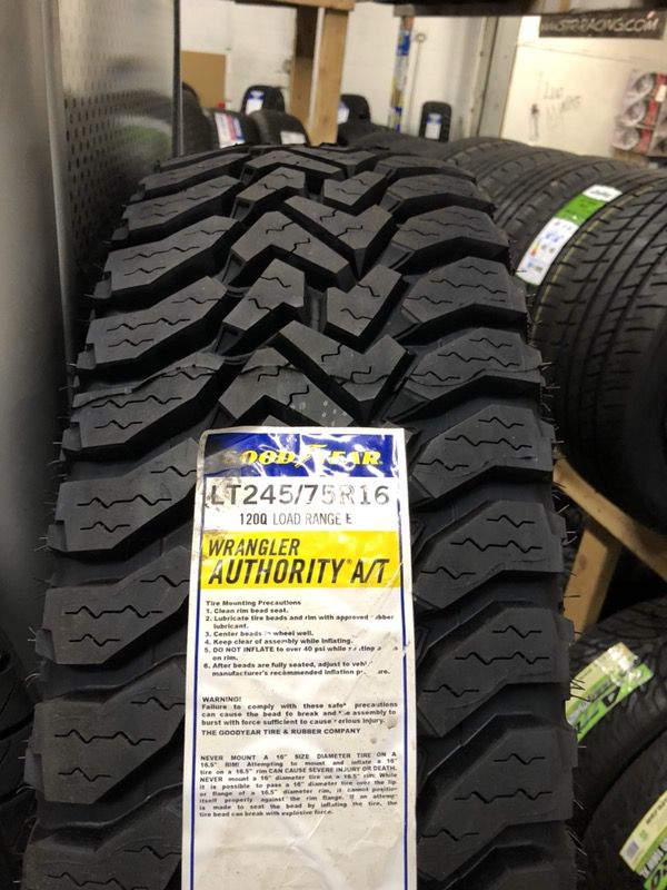 GOODYEAR WRANGLER A/T LT245/75/16 for Sale in Tacoma, WA - OfferUp