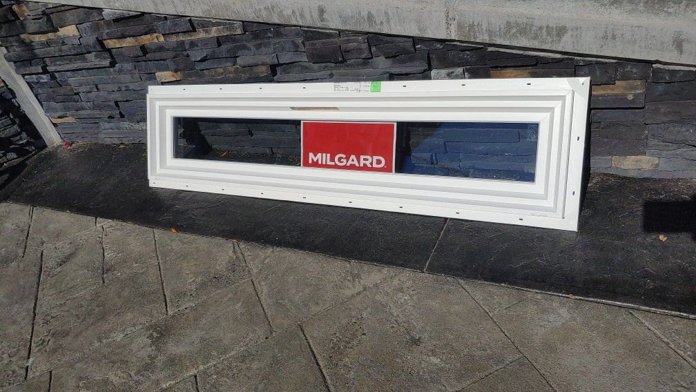 Milgard Vinyl Transom Window Double Pane