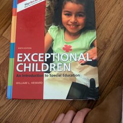 Exceptional children