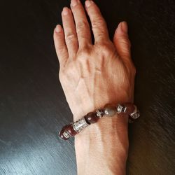 Amber Rock Bracelet. Has Matching Necklace 