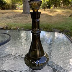 Vintage Green Antique “I Dream Of Genie” Jim Beam Bottle Decanter 