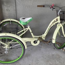 Margaville Folding Trike Tricycle 