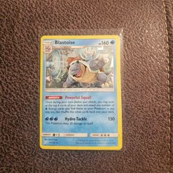 Rare Blastoise 2019 Holo Pokémon Card