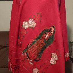 Virgen De Guadalupe  Shawl  / Reboso 