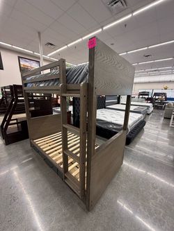 TWIN OVER TWIN BUNK BED