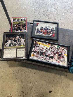 Chicago Sports Memorabilia Lot – White Sox, Bears, Blackhawks