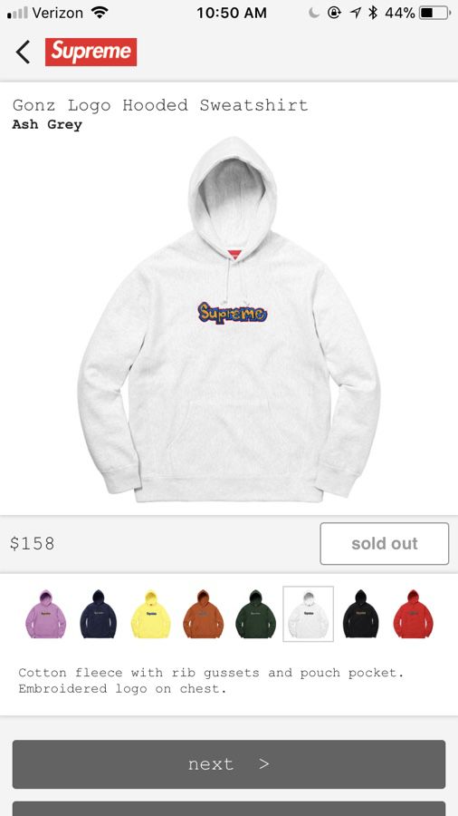 Supreme size large. Offer up brand new 220 it’s yours