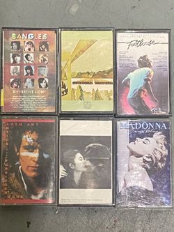 Vintage 1980’s Cassette Tape Lot