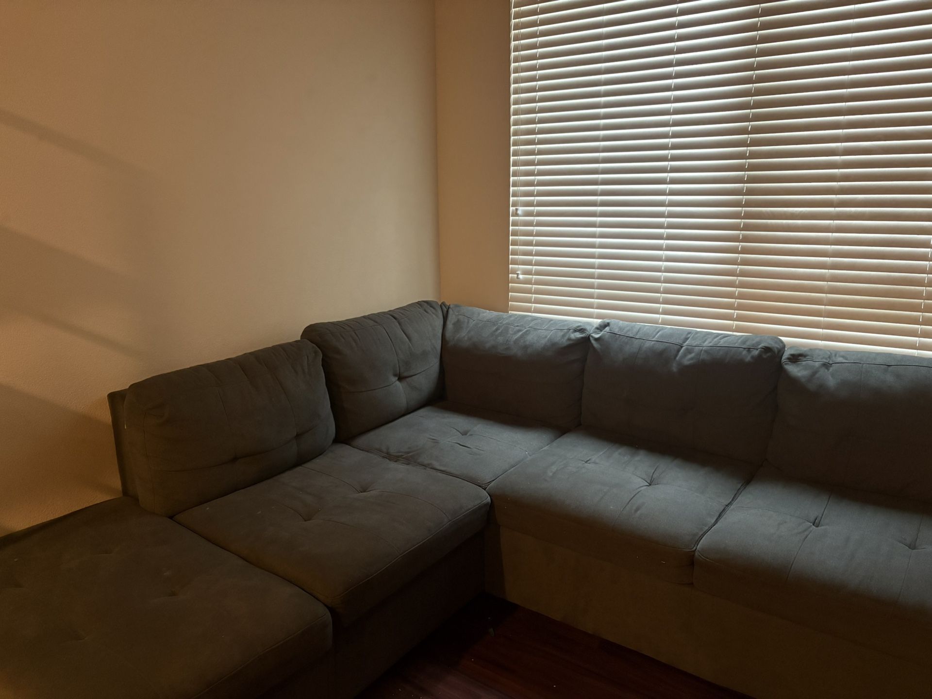 Couch Living Spaces Dark Fret