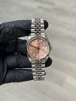 Rolex Datejust 36 Pink Diamond Dial