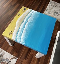 Hand Painted Coffee Table
