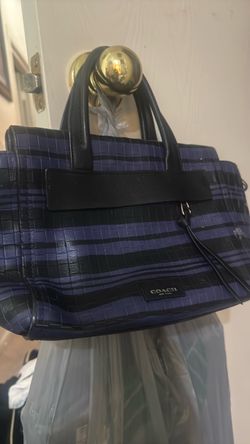 Coach New York Leather Tote Bag