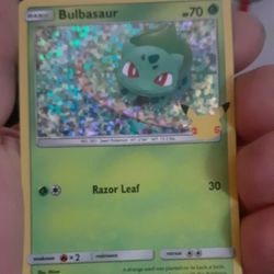 Pokemon Card Bulbasaur