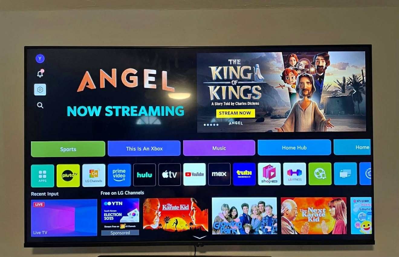 65" TV Built In Firestick