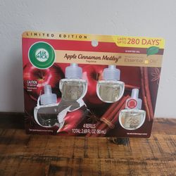 Airwick refill apple cinnamon 3 pack