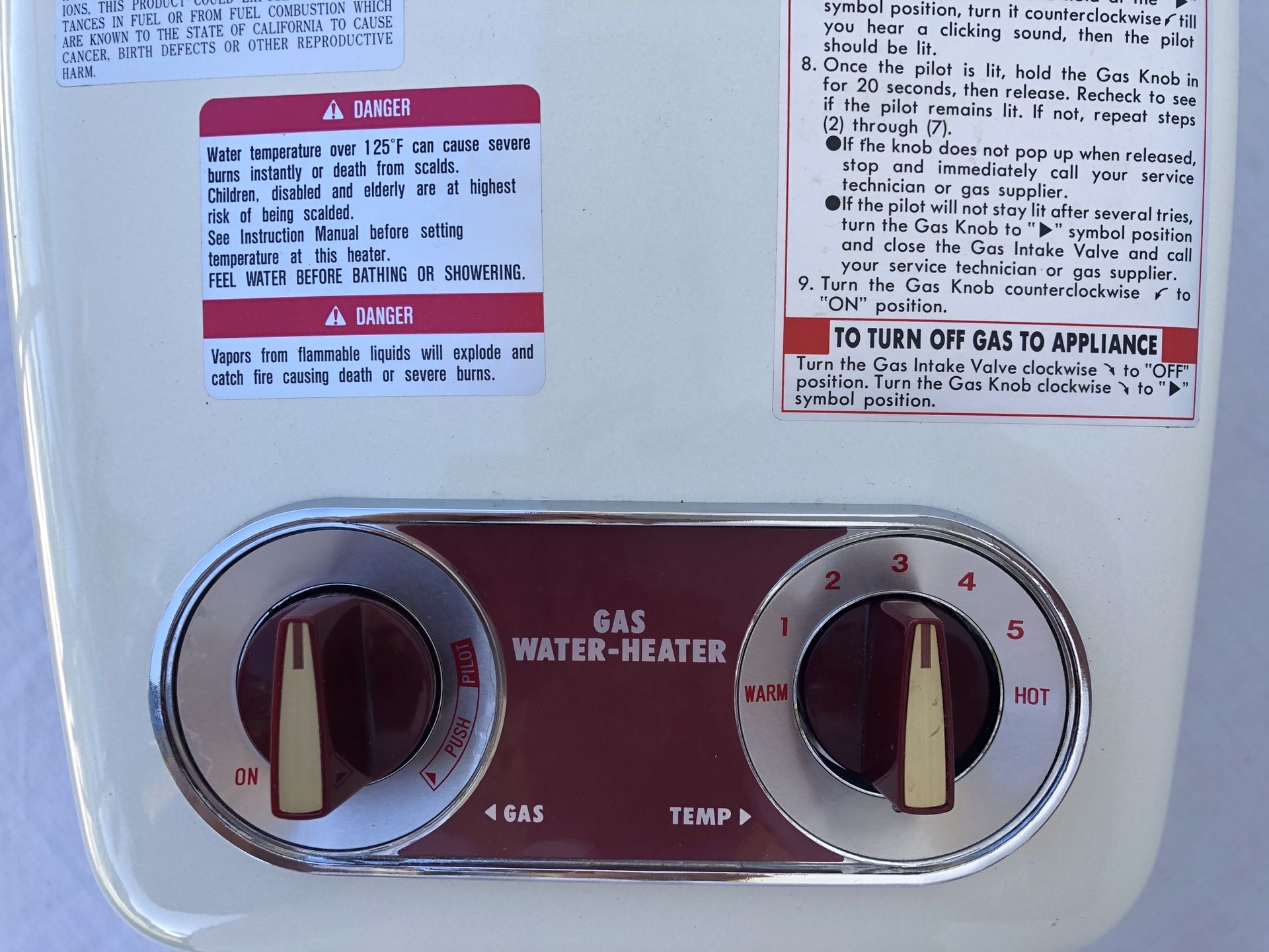 Paloma PH6DP propane LPG offgrid tankless hot water heater, excellent