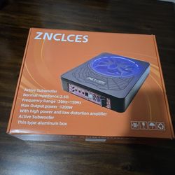 Speaker Box  With Amplifier 