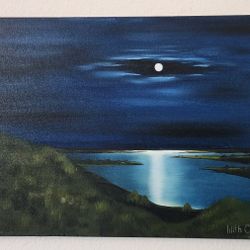 Original painting. Oil on canvas, 16-20 inches. 2024.