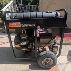 Craftsman 10000 Watt Generator - New - No Running Hours - Gas Generator 