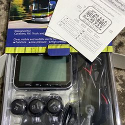 Tire Pressure And Temperature Monitoring System