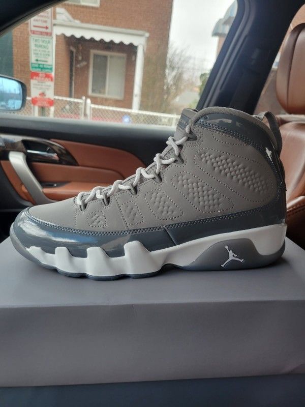 Jordan 9 Cool Grey Size 7 and 12