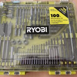 Ryobi Tools Drill Bits And Drivers Set NEW $90