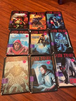Jason strange book lot scary books
