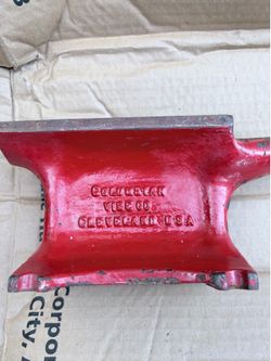 Columbian Vise Company anvil Cleveland USA chrome iron 8.5 lbs jewelers tool