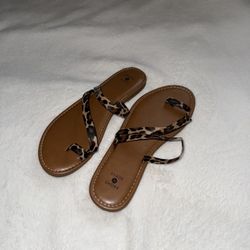 Shade & Shore Sandals Leopard 