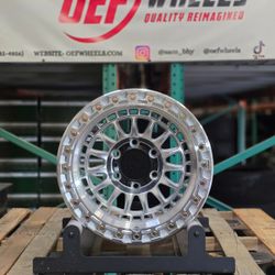 Brand New Wheels (4) Lock Offroad Mojave (17X8.5) (6x139.7) (Set of 4) ($949)