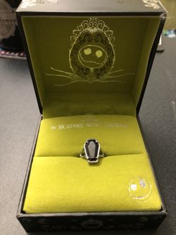 Nightmare before christmas coffin ring store